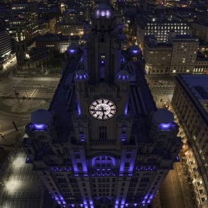 Royal Blue Liver Building
